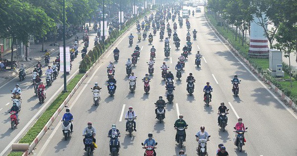 Xe máy là phương tiện đã quá quen thuộc ở đường phố Việt Nam