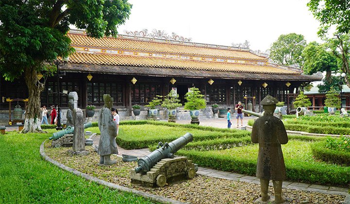 Bảo tàng Cổ vật Cung đình Huế. Ảnh: UBND Thừa Thiên Huế.